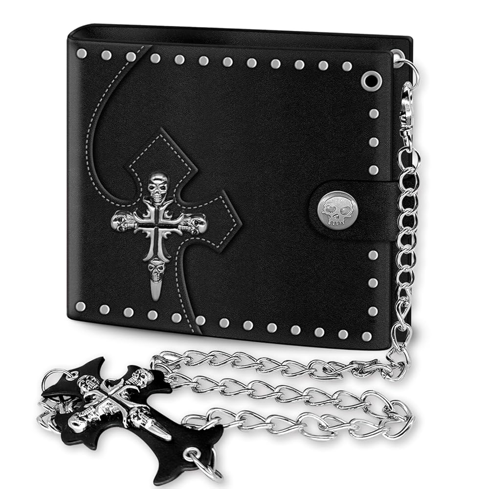 kmrii skull lether wallet chain 超希少 2401-AC01 WCN- Skull 02 | KMRii OFFICIAL ONLINE STORE